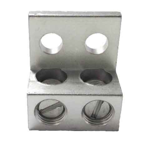 2S2/0-31-42, 2/0 AWG Double wire lug, 2/0AWG - 14AWG